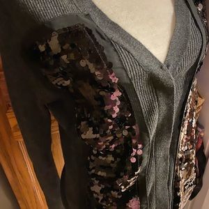 Women’s Vera Wang Sequined Cardigan